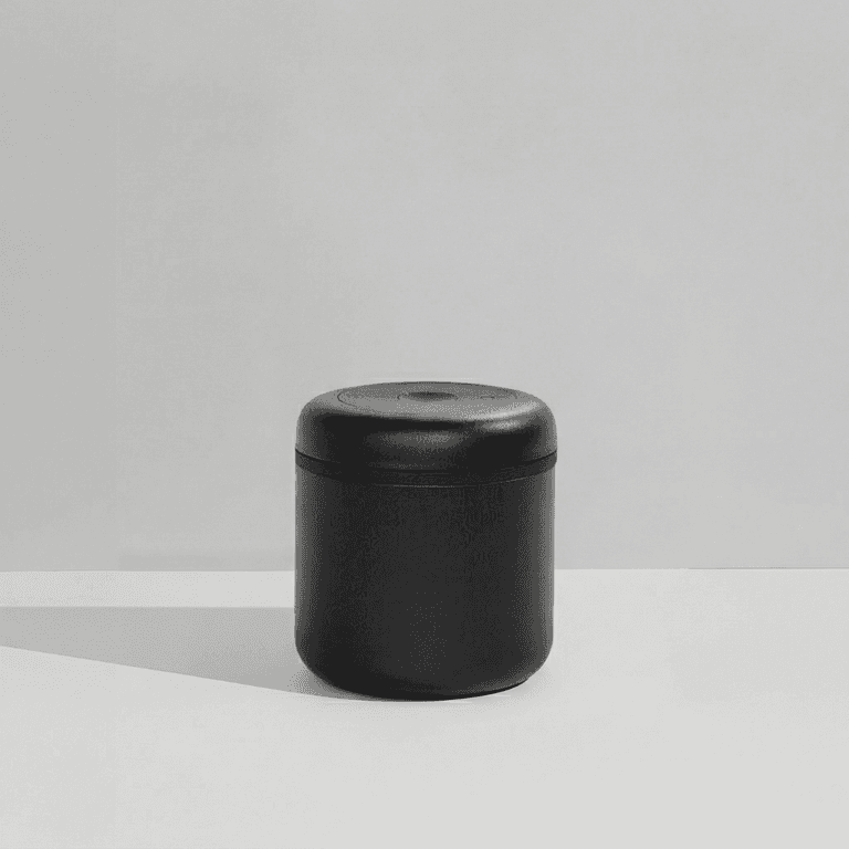 Atmos Vacuum Canister SS Matte Black